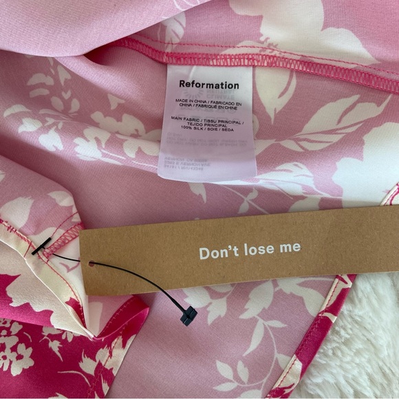 🌿|NWT| Reformation Antoni Silk Dress - Picture 11 of 16